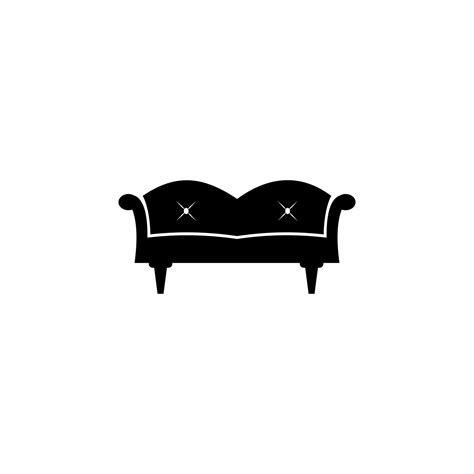 Sofa Vector Icon Illustration 23249464 Vector Art At Vecteezy