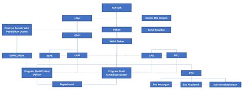 Struktur Organisasi Fakultas Kedokteran