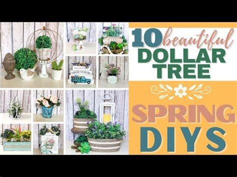 Dollar Tree Spring Diys You Have To Try Rustic Farmhouse Diys