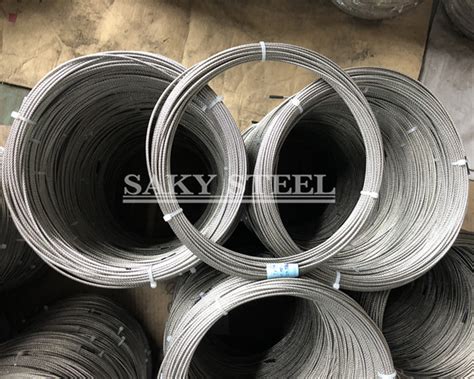 316 Stainless Steel Wire Rope Saky Steel