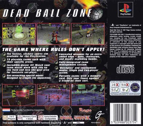 Dead Ball Zone Box Shot For Playstation Gamefaqs