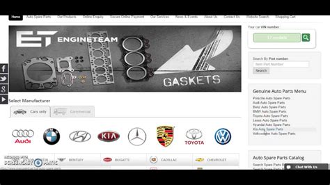 KIA Auto Spare Parts - YouTube