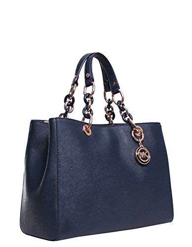 Venta Bolsa Michael Kors Azul Marino En Stock