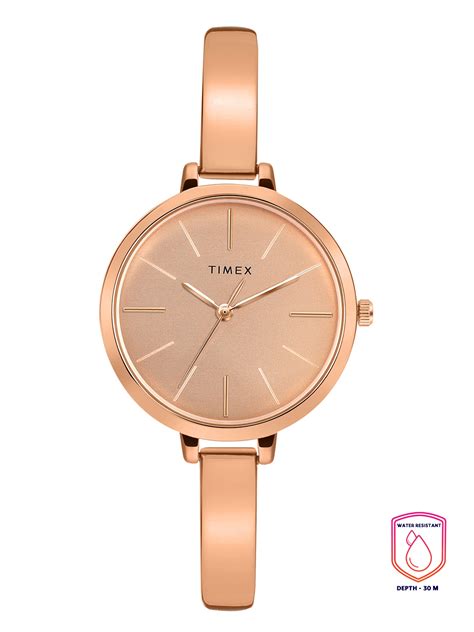 Buy Timex Women Rose Gold Toned Analogue Watch Twel12803 Watches For Women 13436564 Myntra