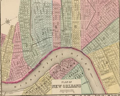 Mapslouisianacitymapneworleans1878