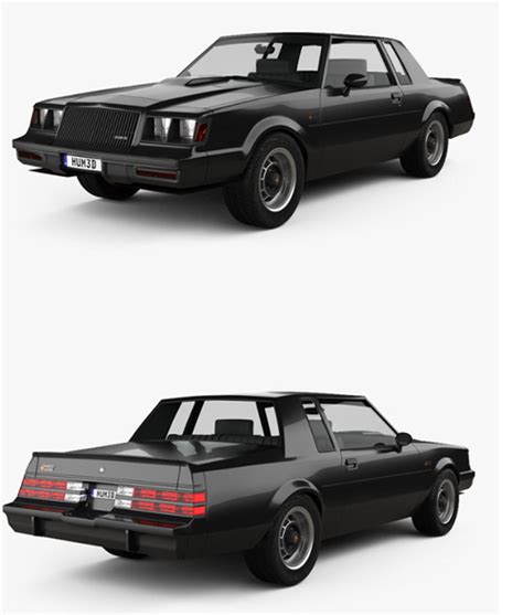 Buick Regal Grand National 1987 » Daz3D and Poses stuffs download free ...