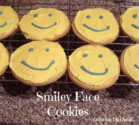 Smiley Face Sugar Cookies