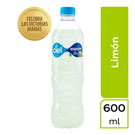 Bebida Ciel Exprim Sabor Limón Con Cáscara 600 Ml Walmart