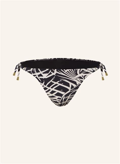 Hot Stuff Triangel Bikini Hose In Schwarz Creme