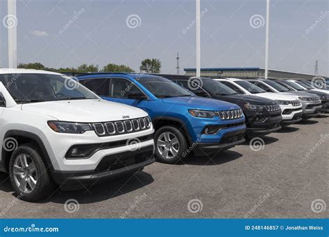 Jeep Compass Display At A Stellantis Dealership Jeep Offers The