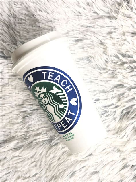 Starbucks Reusable Hot Cups Personalized Coffee Cup Etsy