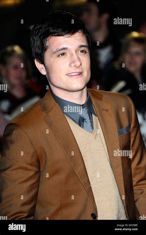 Josh Hutcherson The Hunger Games Premiere Held At The O2 Arrivals