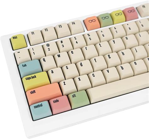 Amazon Jolintal Keys Canvas Retro Beige Keycaps Pbt Custom