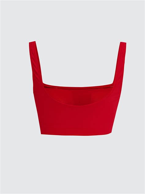 Kirmizi Kare Yaka D Z Ask L Kad N Bikini St S Fi Z St Lcw