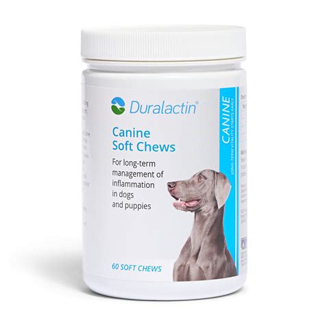 Duralactin Canine Soft Chews Joint Health Supplement For Dogs Reduces