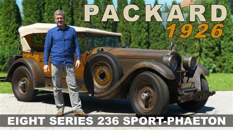 The Legendary Barn Find Packard The Real Pullman Packard