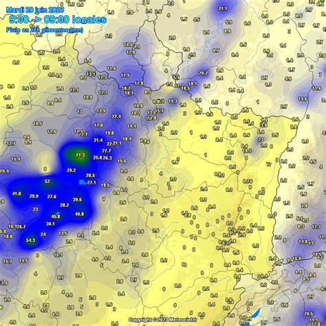 Point sur le risque orageux des prochaines heures Météo Lor