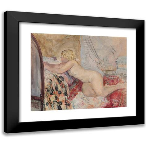 Henri Lebasque 14x12 Black Modern Framed Museum Art Print Titled