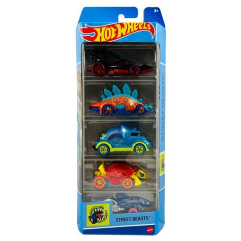 Набор из игрушечных машинок Hot Wheels коллекция STREET BEASTS масштаб металлические