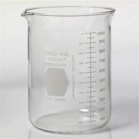 Vaso De Precipitado Griffin Regular Forma Baja Graduado Kimax Ml