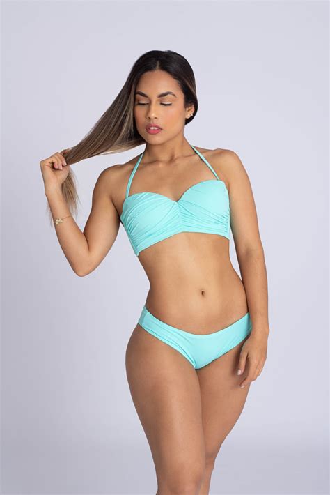 BIKINI STRAPLESS COPPER AQUA Bikinis y Ropas de Baño