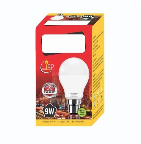 Led Bulb Packaging Box At Rs 4piece Tube Light Packaging Box In New