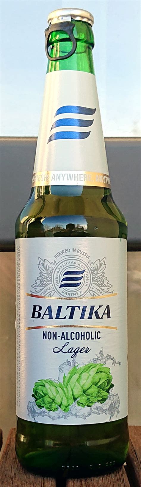 Baltika Nr. 0 Non-Alcoholic Lager - Bierverkostung.de