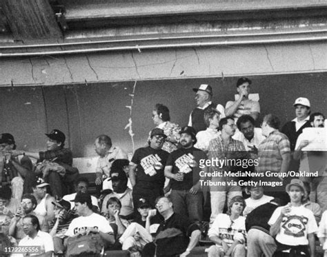 Candlestick Park Earthquake Photos and Premium High Res Pictures ...