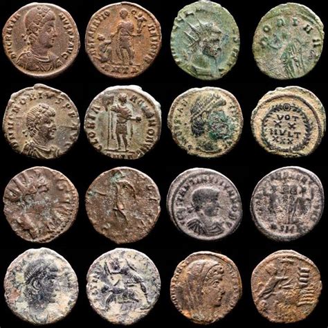 Roman Empire Lot Comprising 8 AE Coins Antoninianus Catawiki