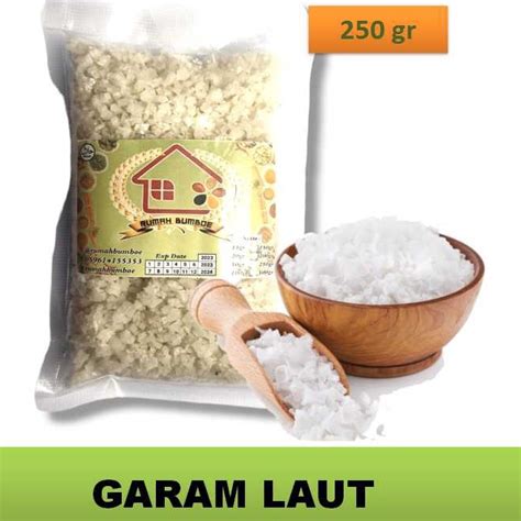 Jual Garam Laut Garam Kasar Uyah Grosok Putih Tradisional Sea Salt