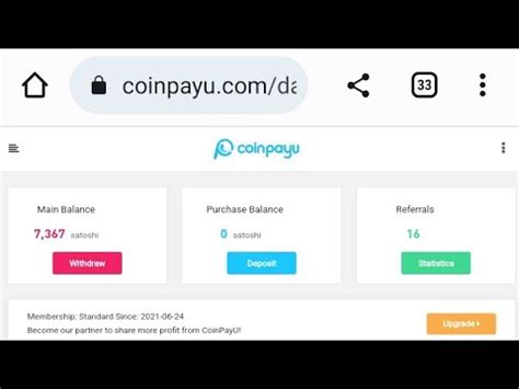 How To Earn More Satoshi From Coinpayu Coinpayu New Trick To Earn Btc