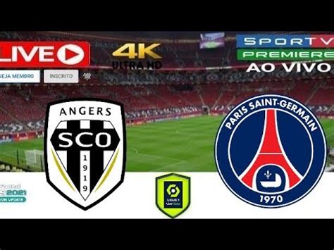 ANGERS X PSG I AO VIVO GAMEPLAY SIMULAÇÃO GAMEPLAY PS4 PES21 989 YouTube