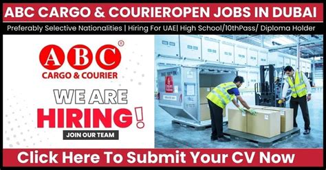 ABC Cargo Courier Jobs In Dubai A Gateway To Exciting Opportunities