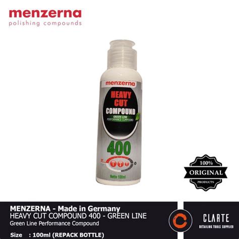 Promo Menzerna Heavy Cut Compound 400 Green Line HCC 400 REPACK