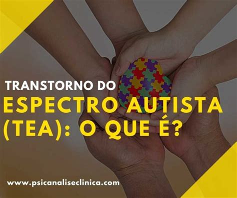 Transtorno Do Espectro Autista Tea O Que Psican Lise Cl Nica