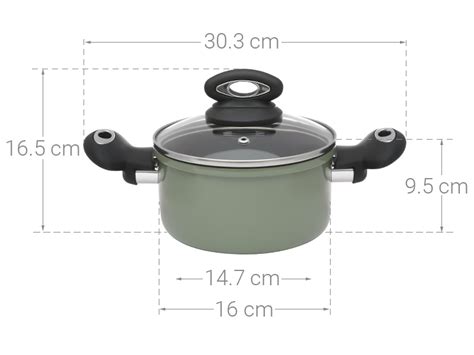 So sánh giá nồi nhôm nắp kính 16 cm Happycook HCA-CG16 - Vietdy®