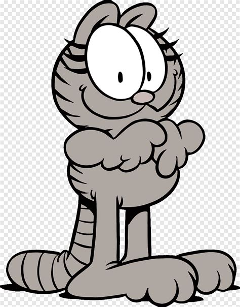 Garfield Nermal Tabby cat Character, Cat, comics, white png | PNGEgg