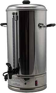 Amazon Sybo Commercial Grade Stainless Steel Percolate Coffee Maker Hot Water Urn For