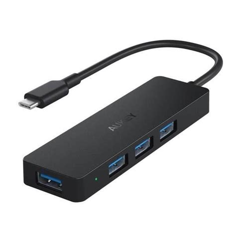 Aukey Hub Usb C En Adaptateur Ports Usb Pour Macbook Pro