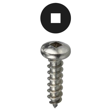 L H Dottie Sheet Metal Screw X In Stainless Steel Pan Head