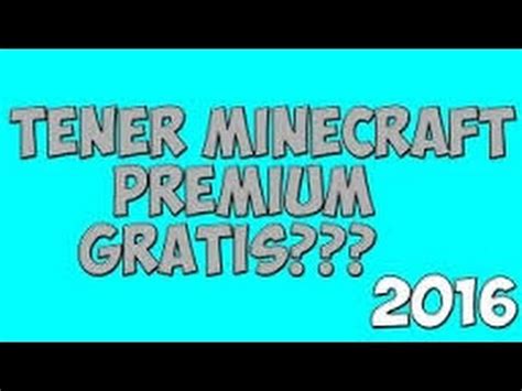 Como Tener Minecraft Premium No Publica Privada Gratis Funciona