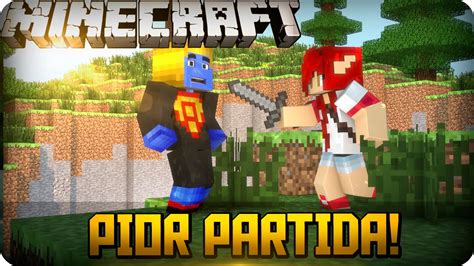 Minecraft Survival Games A Pior Partida De Todas Youtube