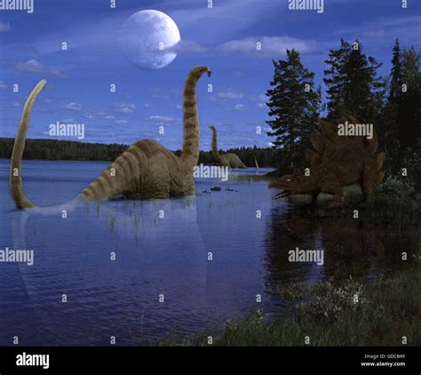 Diplodocus Gigantic Herbivorous Sauropods From Late Jurassic Period