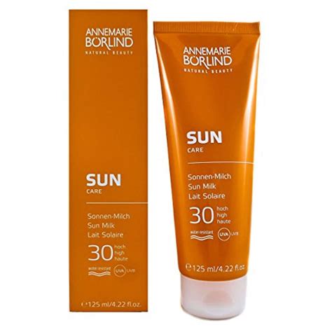 Annemarie B Rlind Sun Care Unisex Im Sonnencreme Lsf Vergleich