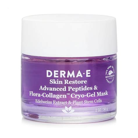Охлаждающая гелевая маска для лица Derma E Advanced Peptides & Flora ...