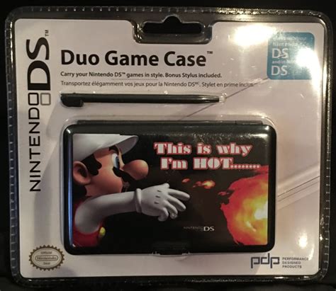 Small Mario Findings - Officially licensed Nintendo DS game case...