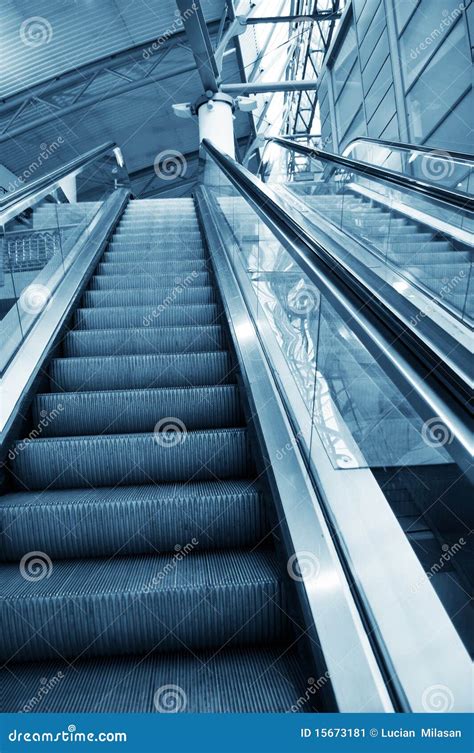 Escalator Stock Image Image Of Escalators Transportation 15673181