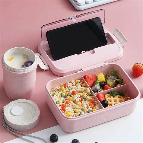 Jual Tempat Makan Lunch Box Kotak Tm Alat Makan Sendok Sumpit