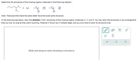 Solved Determine The Structures Of The Missing Organic