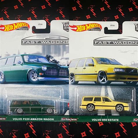 Hot Wheels VOLVO P Amazon Wagon Estate Hotwheels FAST WAGONS